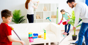 La importancia de distribuir las tareas de la casa